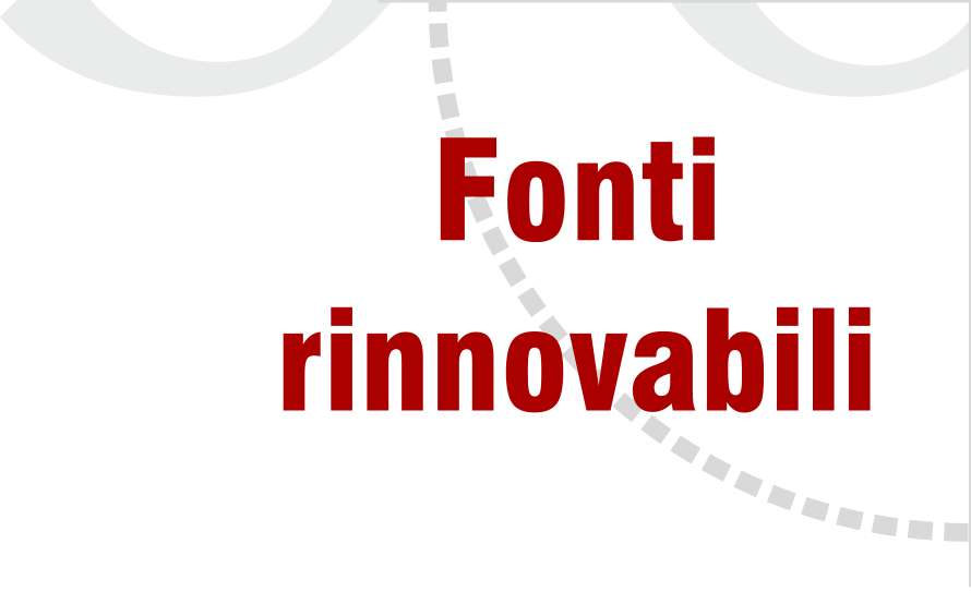 Fonti rinnovabili